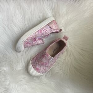 Toddler Girl Pink Floral Shoes Size 9